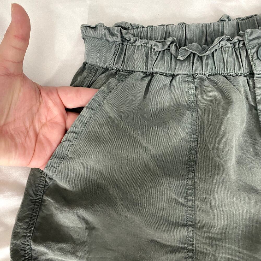 Aerie Paperbag Shorts, Green, XS - Picture 4 of 4